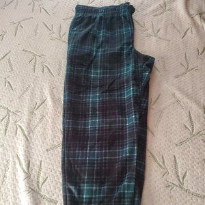 George Mens Green Christmas Pajama Pants